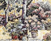 Paul Signac Artist-s Garden oil painting